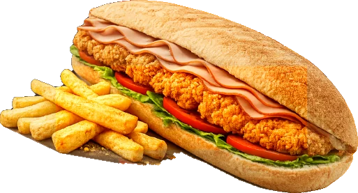 Ciabatta cordon bleu